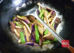 香干炒茄子的做法图解11