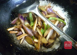 香干炒茄子的做法图解15