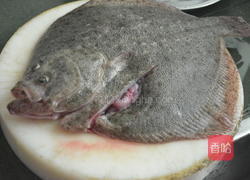 咸菜蒸多宝鱼的做法图解1