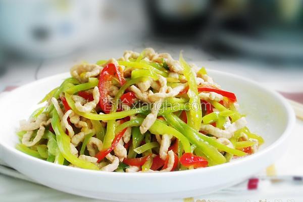 尖椒炒肉丝