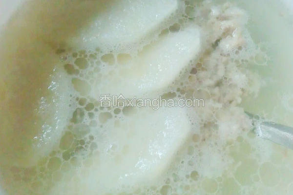 雪梨肉饼汤