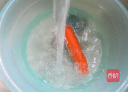 胡萝卜炒猪舌头的做法图解4