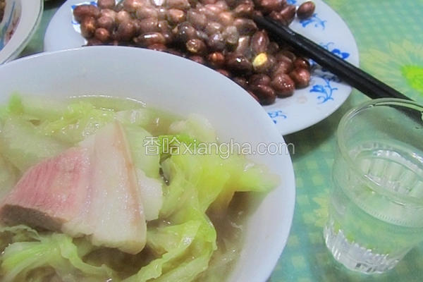简易砂锅酸菜白肉