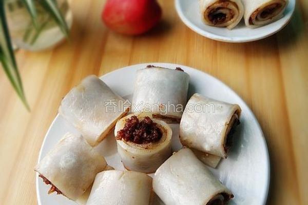肉酱卷饵块