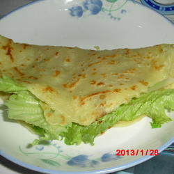 开心果杂粮煎饼的做法[图]
