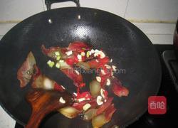 湖南腊肉炒笋皮的做法图解6