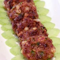 迷你香葱玉米肉饼的做法[图]