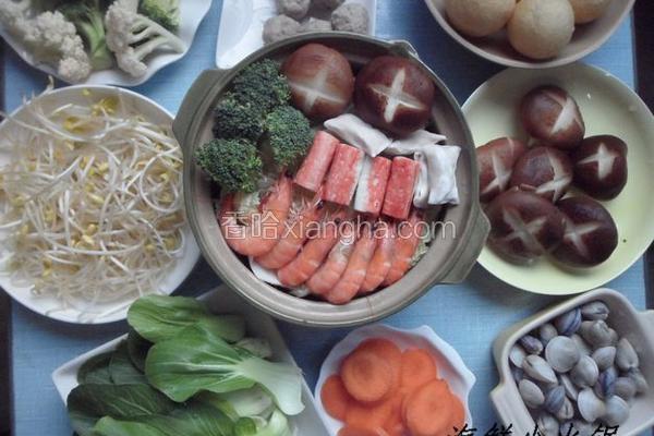 海鲜小火锅