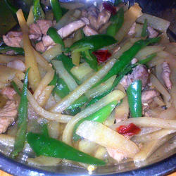 尖椒土豆肉丝的做法[图]