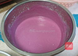 紫薯慕斯蛋糕的做法图解2