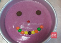 紫薯慕斯蛋糕的做法图解3