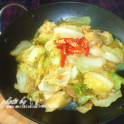 干锅手撕包菜的做法[图]