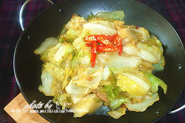 干锅手撕包菜