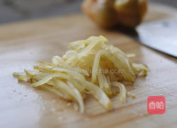 榨菜肉丝面的做法图解4