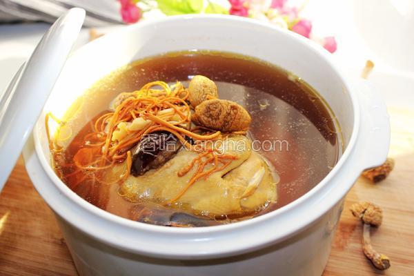 松茸菌炖鸡