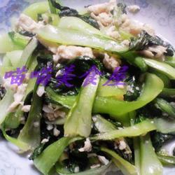 鸡丝油菜的做法[图]