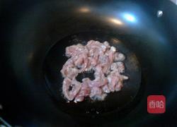 茭白香干炒肉丝的做法图解3