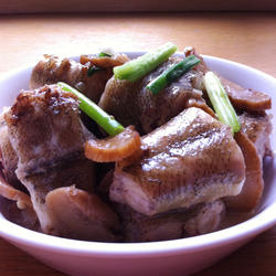 菜脯焖淡甲鱼的做法[图]