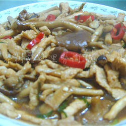 茶树菇炒里脊肉的做法[图]