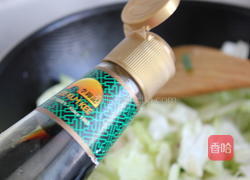 家常包菜的做法图解4