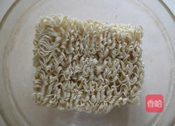 蚝油菜心面的做法图解1