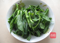 蚝油菜心面的做法图解4