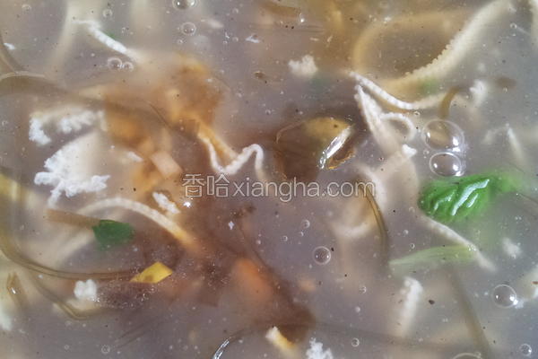 酸辣豆腐汤