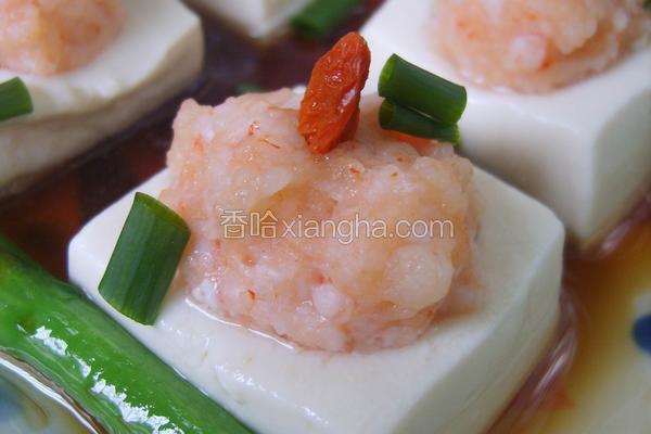 鲜虾酿豆腐