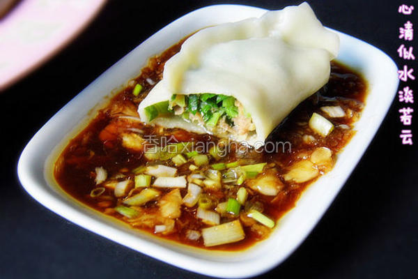 韭菜猪肉饺子