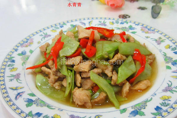扁豆炒肉