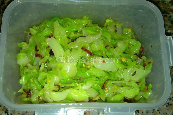 炝拌包菜