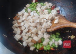 翡翠香干杏鲍菇的做法图解7