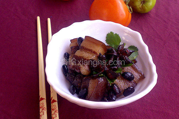 黑豆卤肉
