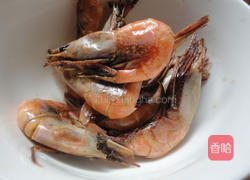 日本豆腐蒸虾仁的做法图解2