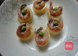 日本豆腐蒸虾仁的做法图解6