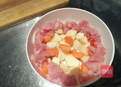 微波炉咖喱鸡块的做法图解3