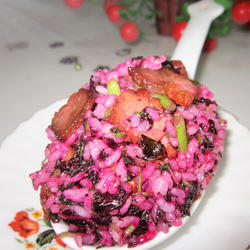 苋菜炒饭的做法[图]