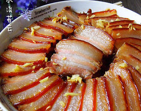酱肉蒸高笋[图]