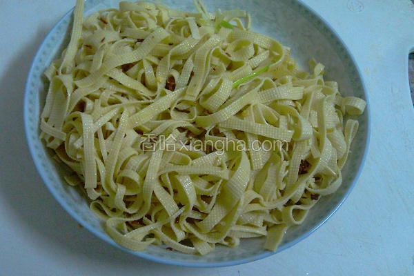 炝拌干豆腐丝