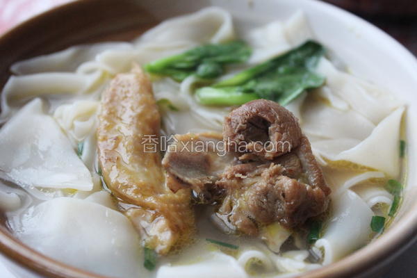 鸡汤饺子皮面