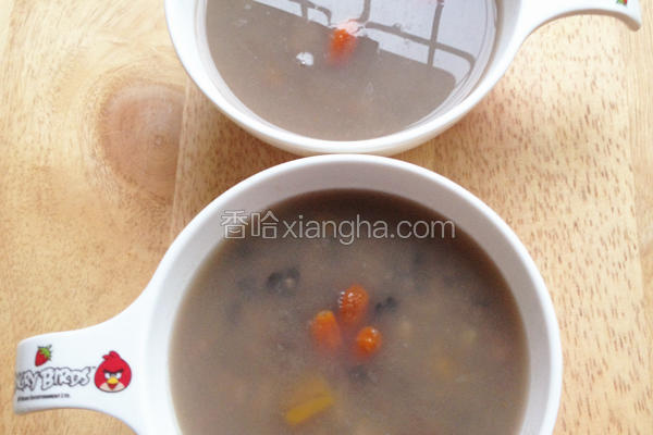 黑豆钱钱五谷粥