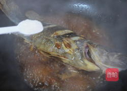 红烧野鳜鱼的做法图解12