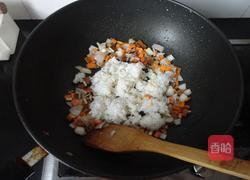 蚝油鸡蛋炒饭的做法图解5
