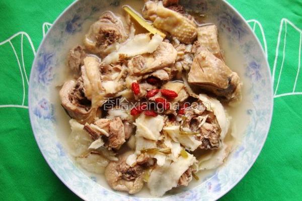 当归炖鸡