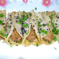 猪肉大葱煎饺的做法[图]