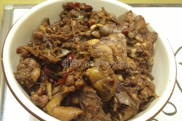 干烧鸡杂