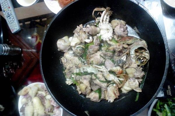 蟹煲鸡