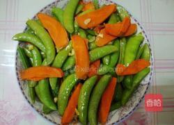 胡萝卜炒甜豆的做法图解8