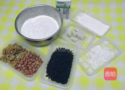 黑芝麻汤圆的做法图解1