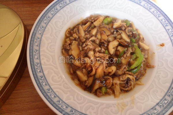 香菇烧肉丝